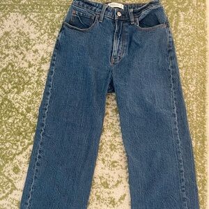 Abercrombie straight leg 90s curvy jeans